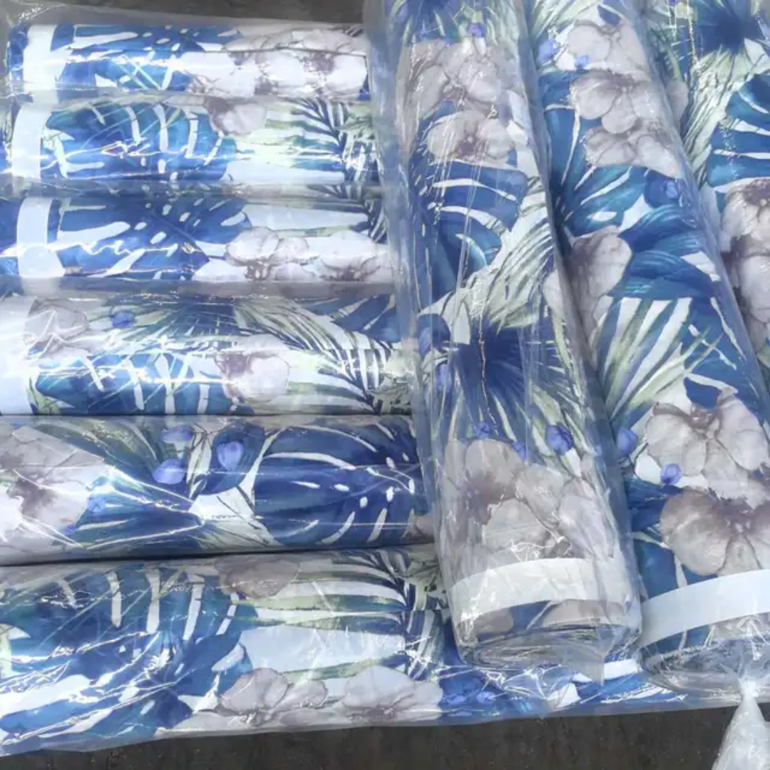 全涤纶分散印花面料