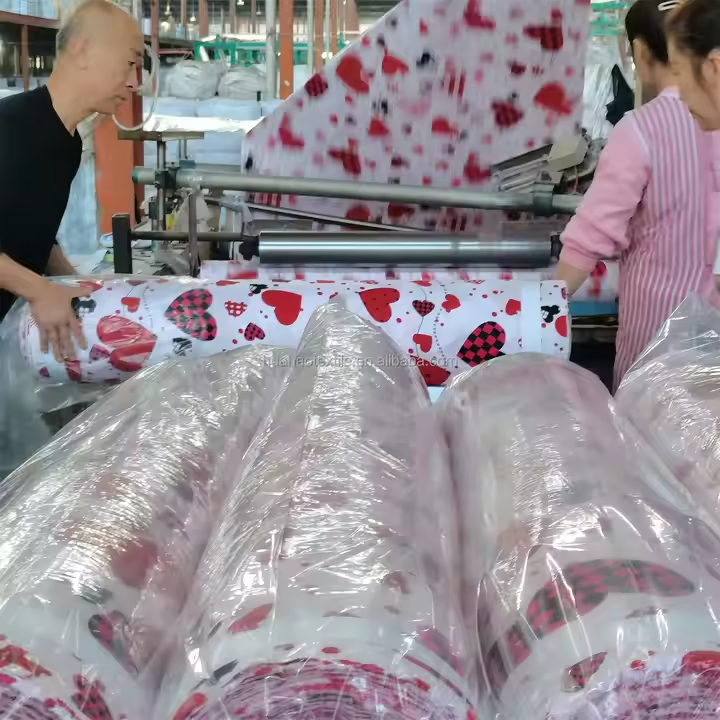 全涤纶分散印花面料