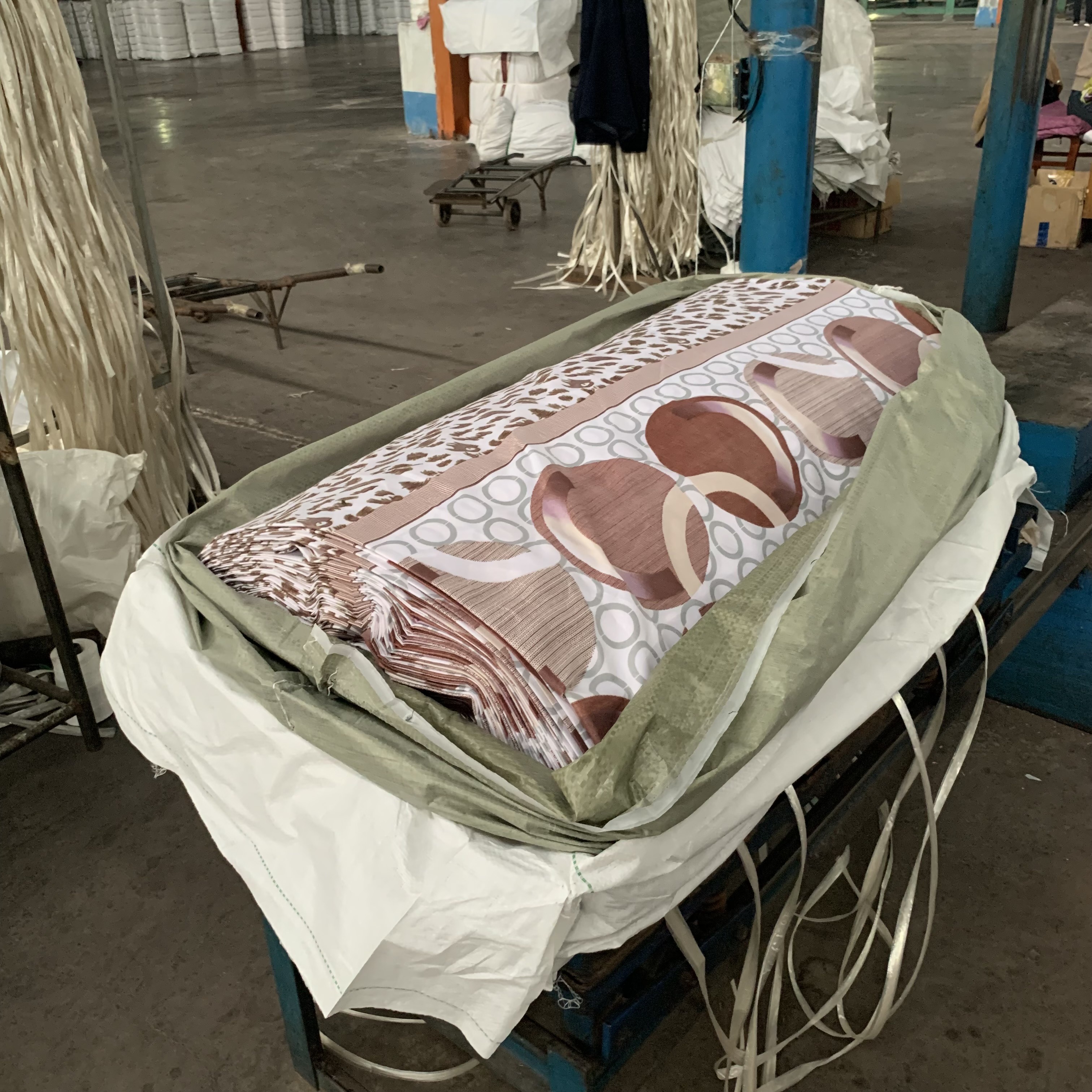 全涤纶分散印花面料